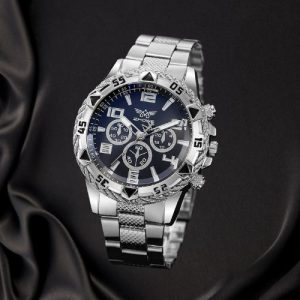 Dual-Time Zone Traveler's Watch