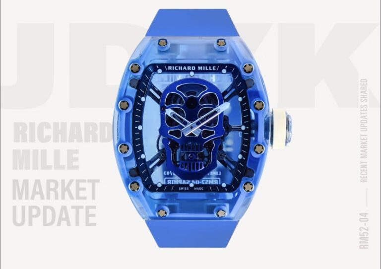RM 052 Blue Crystal Skull